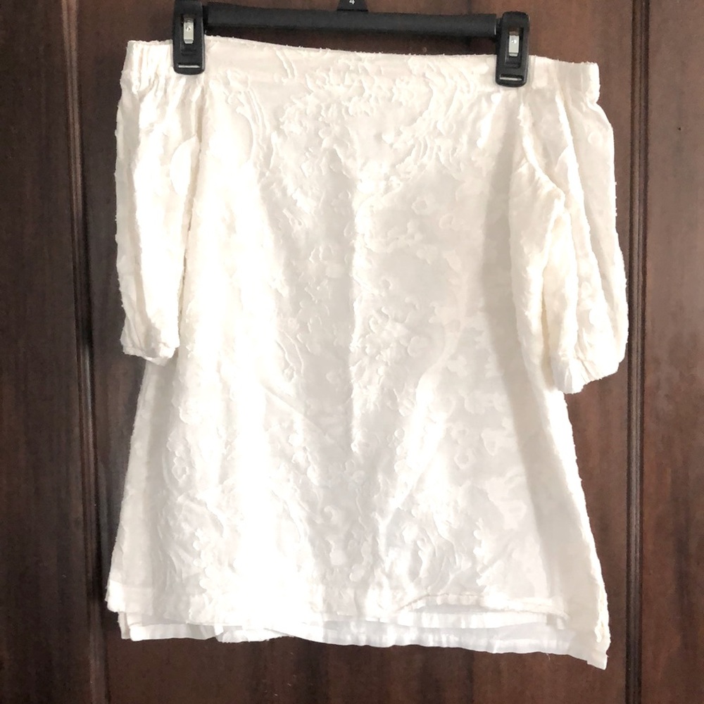 Ralph Lauren Off Shoulder Top
